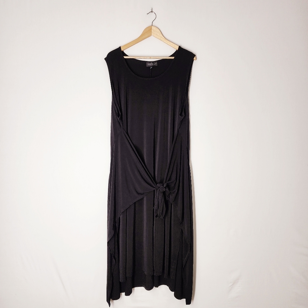 Lane Bryant Balck Sleeveless Wrap Dress Size 26/28